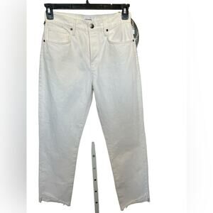 New ~ FRAME   High Rise Straight-Leg Jeans Size 27